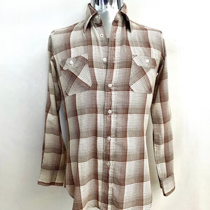 Vintage 80&#39;s Gap, Checkered, Long Sleeve, Shirt (M)
