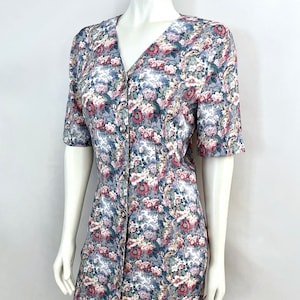 Vintage 90&#39;s All That Jazz, Floral, Half Sleeve Dress (L)