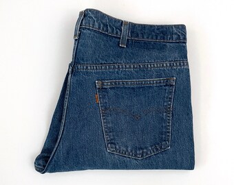 美品 Levi's 646 ベルボトム W30 日本製 名作 フレア 希少 80s USA製 リーバイス 646 フレア ジーンズ 濃い色 実寸W39