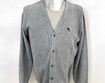 Vintage 60's Campus, Mod, Striped, Cardigan Sweater (M) - Etsy