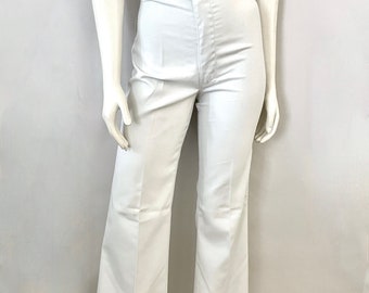 70's Deadstock, Weiss, Schlaghose von Maverick (00/2/4/6)