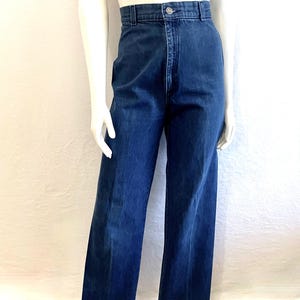 70&#39;s Levi&#39;s, High Waisted, Jeans, Dark Wash, Denim (Size 6)