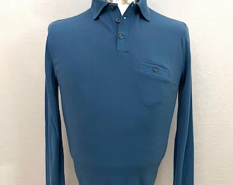 Vintage 70s Mens BAN-LON Knit Polo Shirt K-mart USA - Etsy