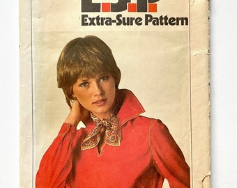 70's Uncut Simplicity 8166, Pullover Tops (XS/S)