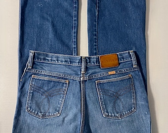 70's Rustler Jeans, Straight Leg, Denim (W33)