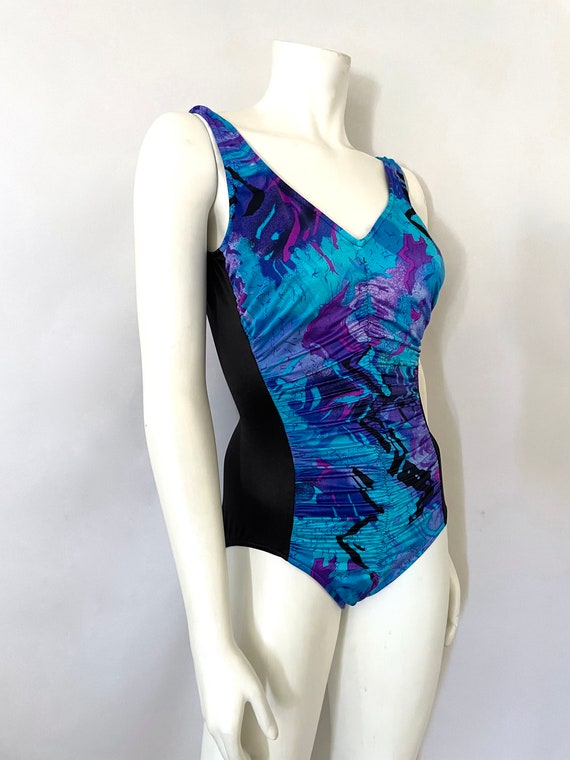 Vintage Swimwear Women S 80 S Abstract One Piece S Gem Vintage Swimwear Women S 80 S Abstract One Piece S Gem