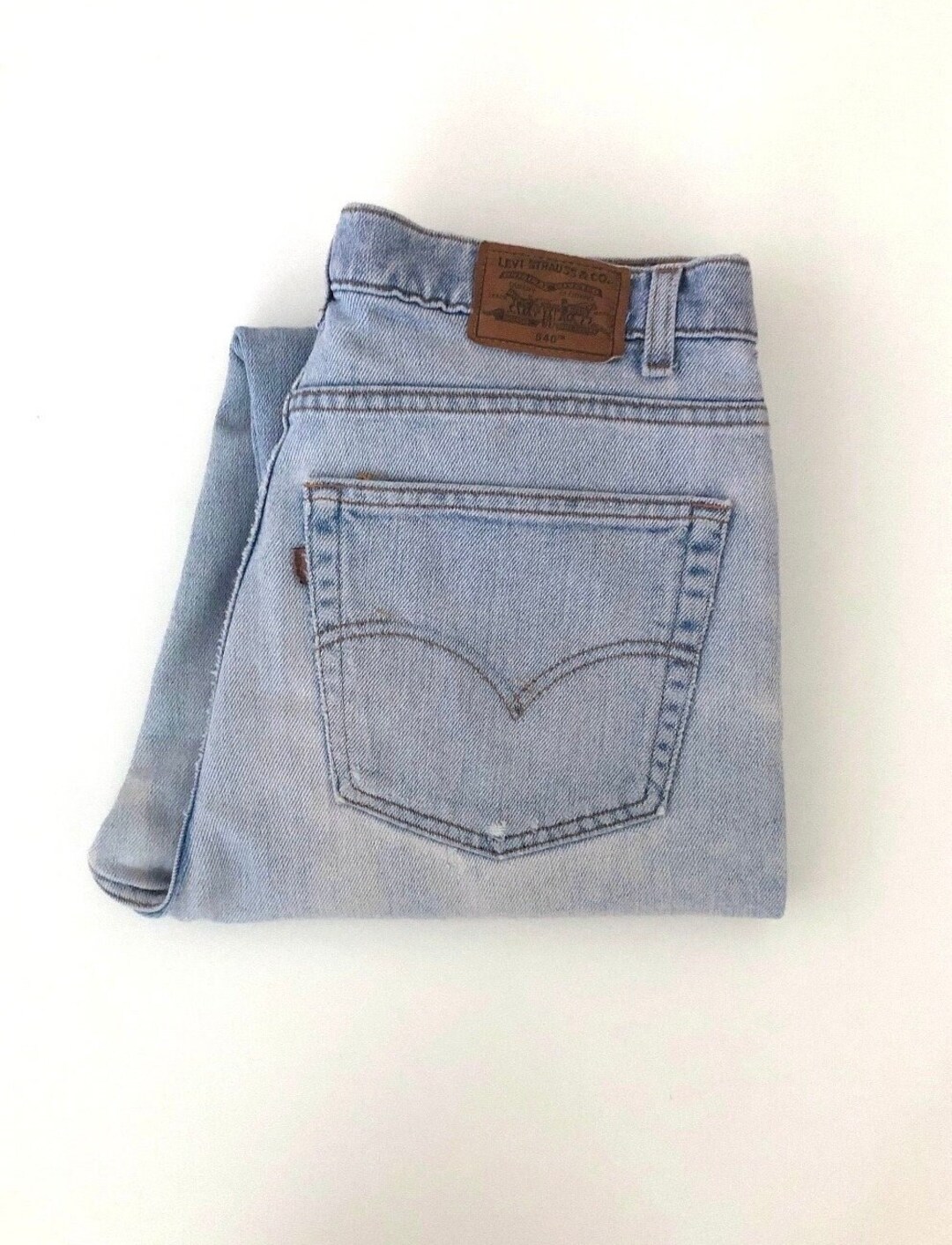 80's Levi's 540 Jeans, Gold Tab, Relaxed Fit, Denim (W37) - Etsy