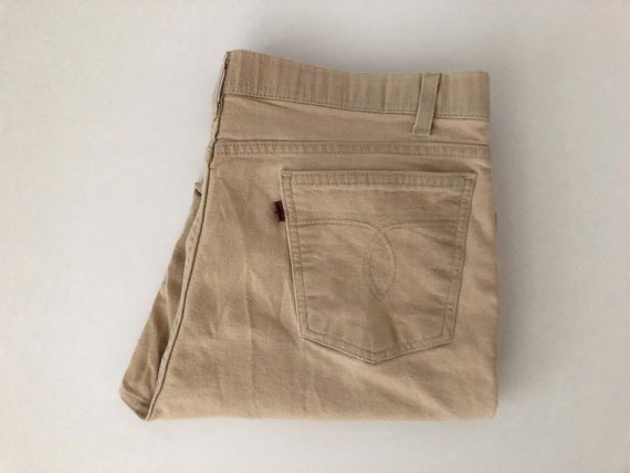 tan levi pants