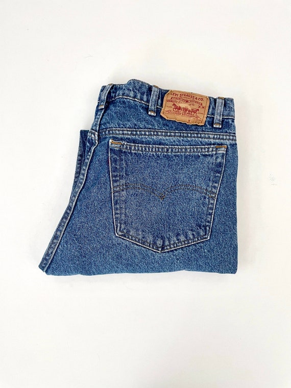 Vintage 80's Levi's 505 Jeans USA Straight Leg Red - Etsy