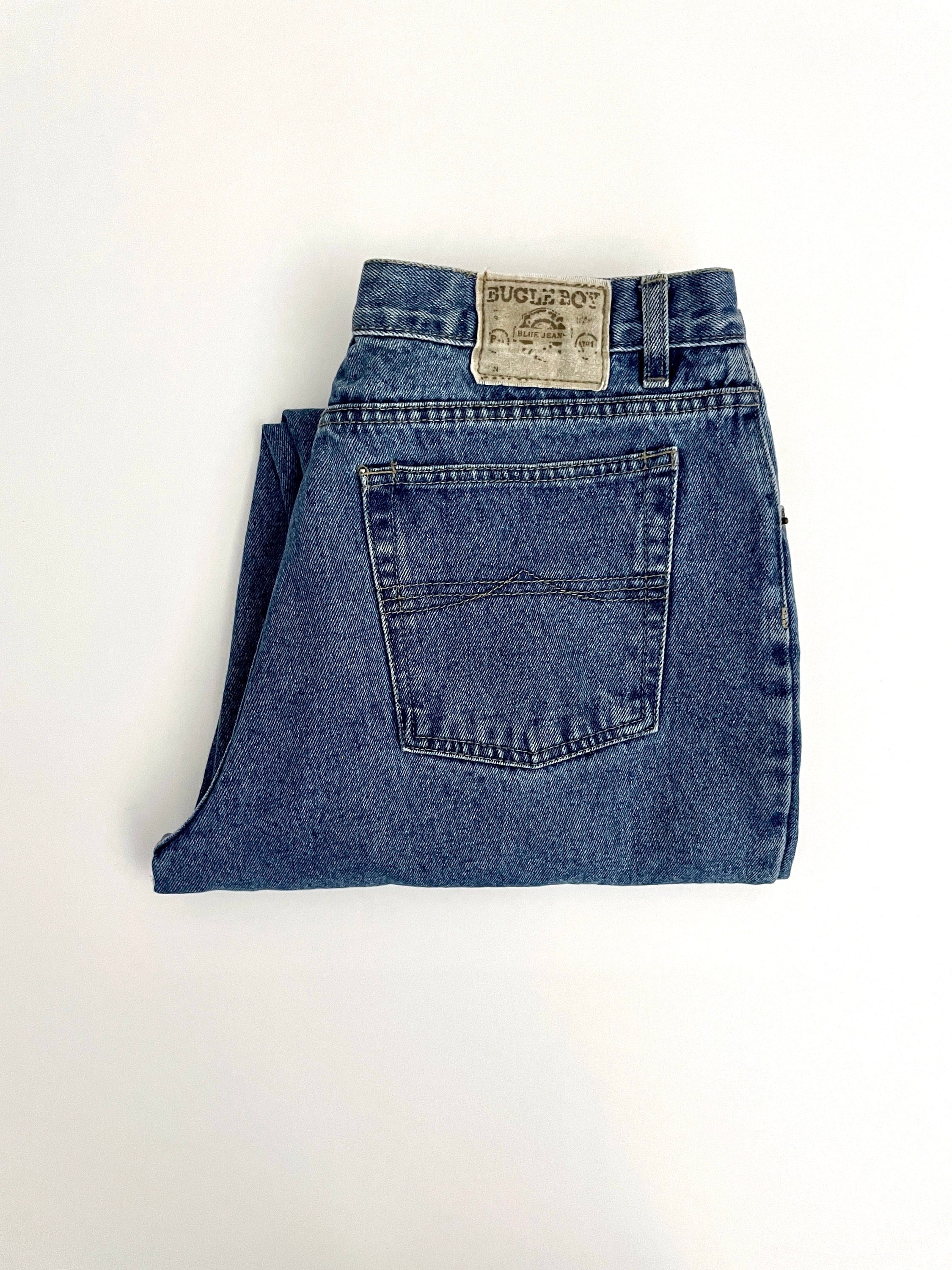 Vintage 90'S Bugle Boy 750 Jeans Relaxed Fit Denim W34 - Etsy Israel