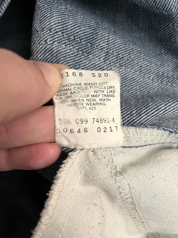 80's Levi's 646 Jeans, Bell Bottom, Orange Tab, D… - image 7