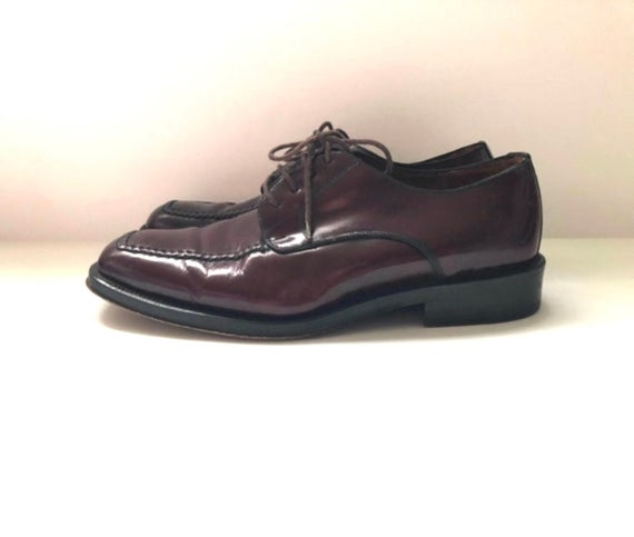 SALE 90's Cole Haan, Burgundy, Leather, Oxfords (… - image 1