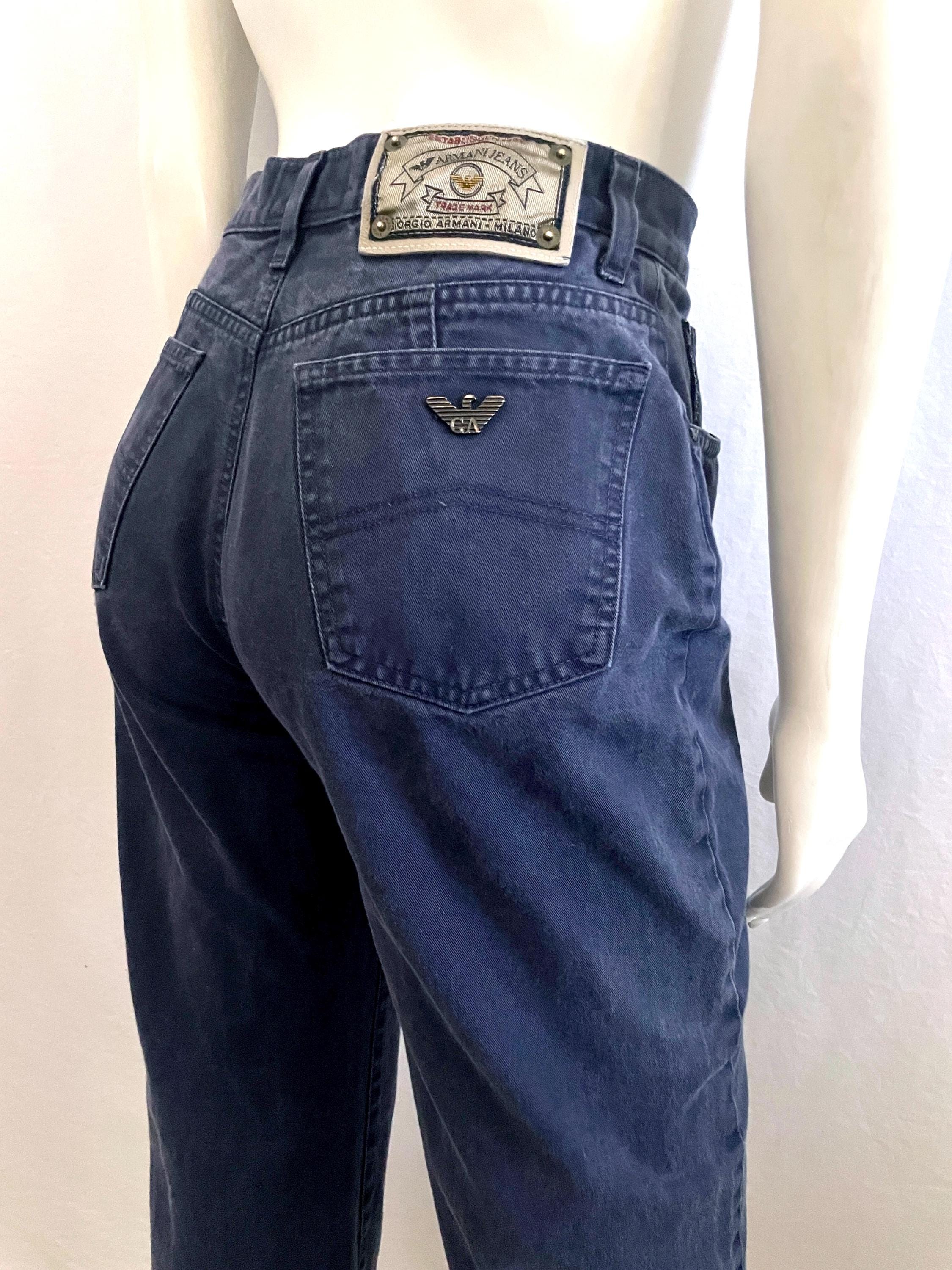 made in Italy Giorgio Armani インディゴデニム Armani Jeans Made in Italy - Etsy