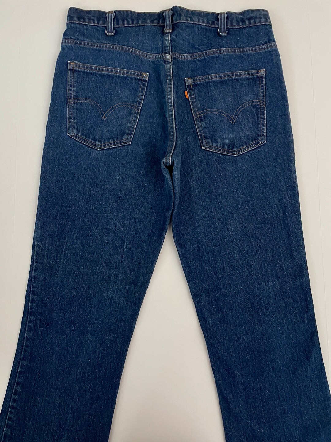 80's Levi's 646 Jeans, Bell Bottom, Orange Tab, Denim (W34) - Etsy