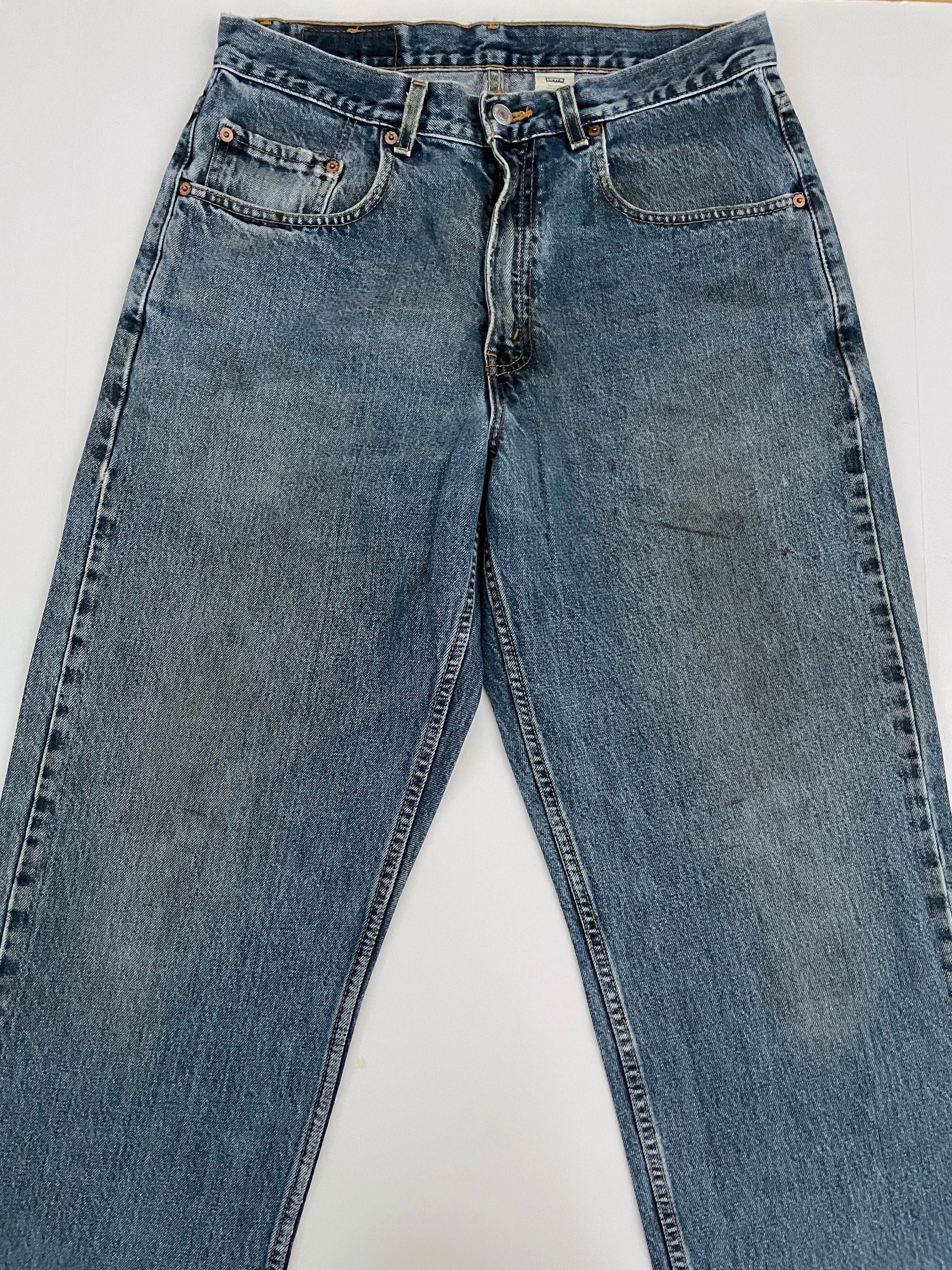 Vintage 00's Levi's 569 Jeans Loose Straight Fit - Etsy Hong Kong