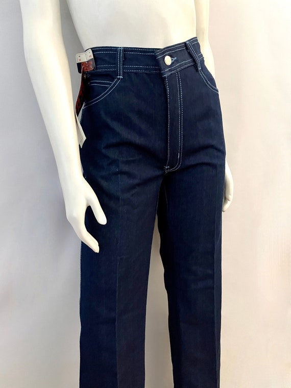 Vintage 80’s Deadstock, Country Blues, High Waist… - image 4