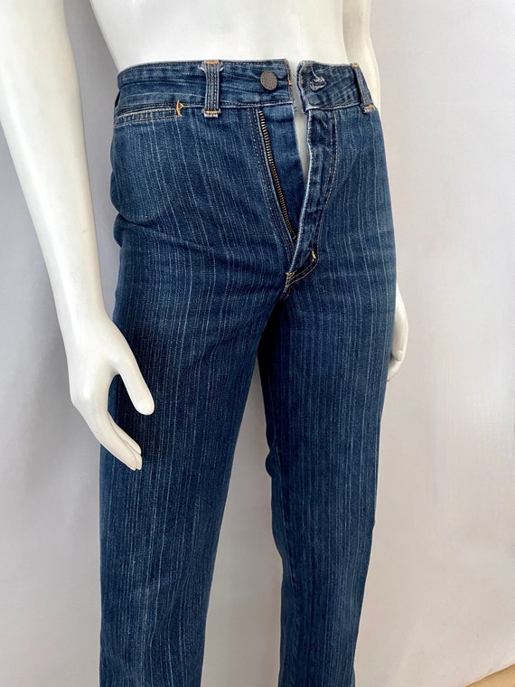 Vintage 80's Vidal Jeans, High Waisted, Straight … - image 3