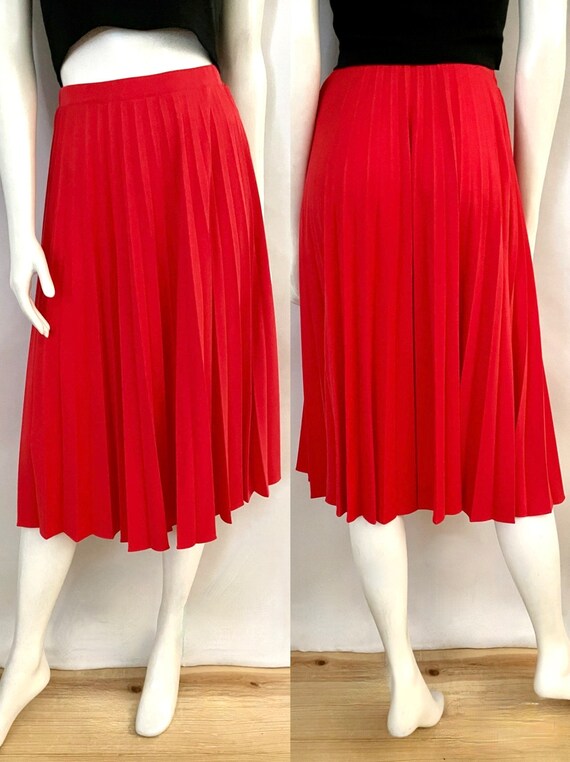Vintage red polyester - Gem