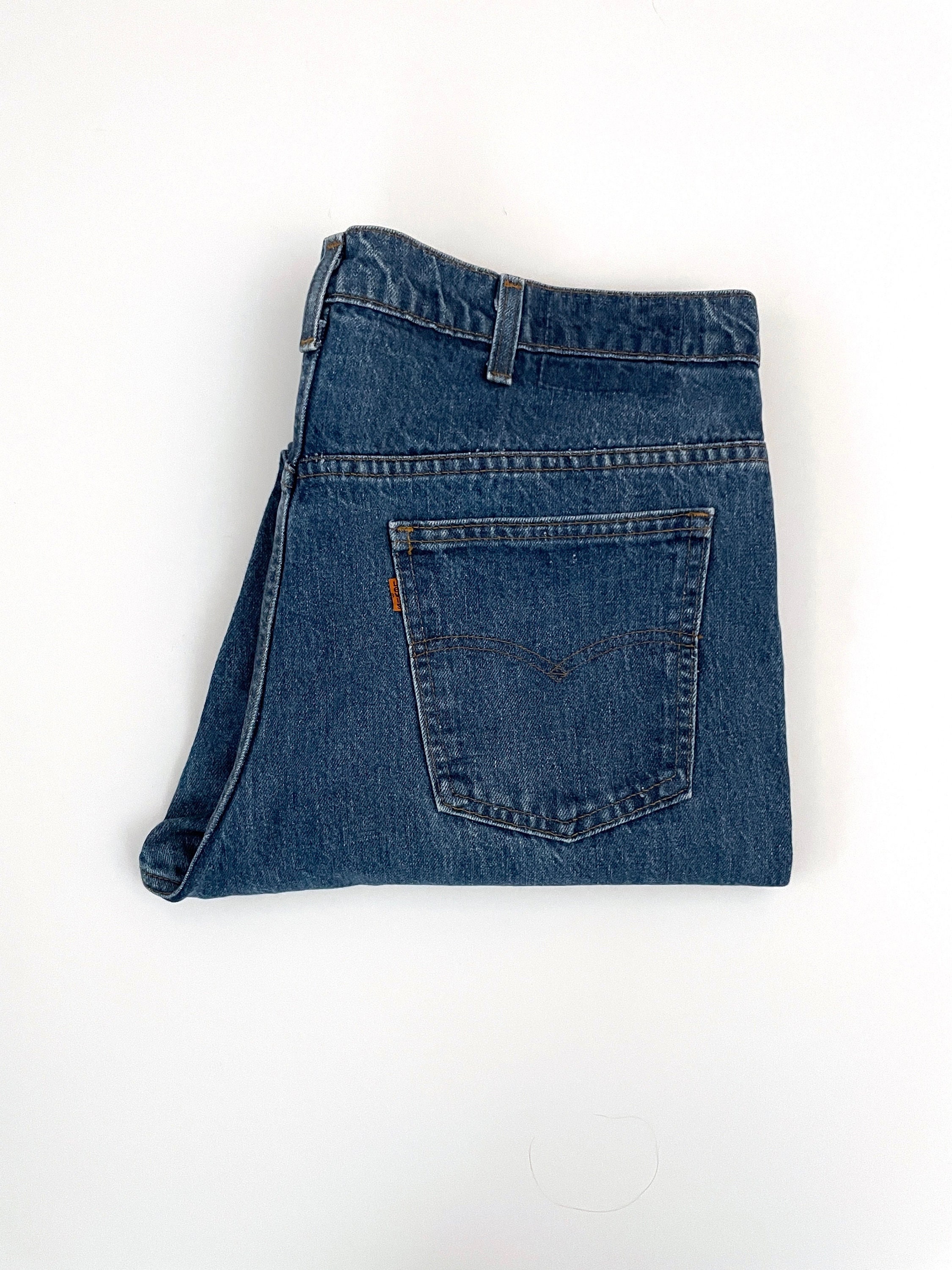 519 Orange Tab Levis - Etsy