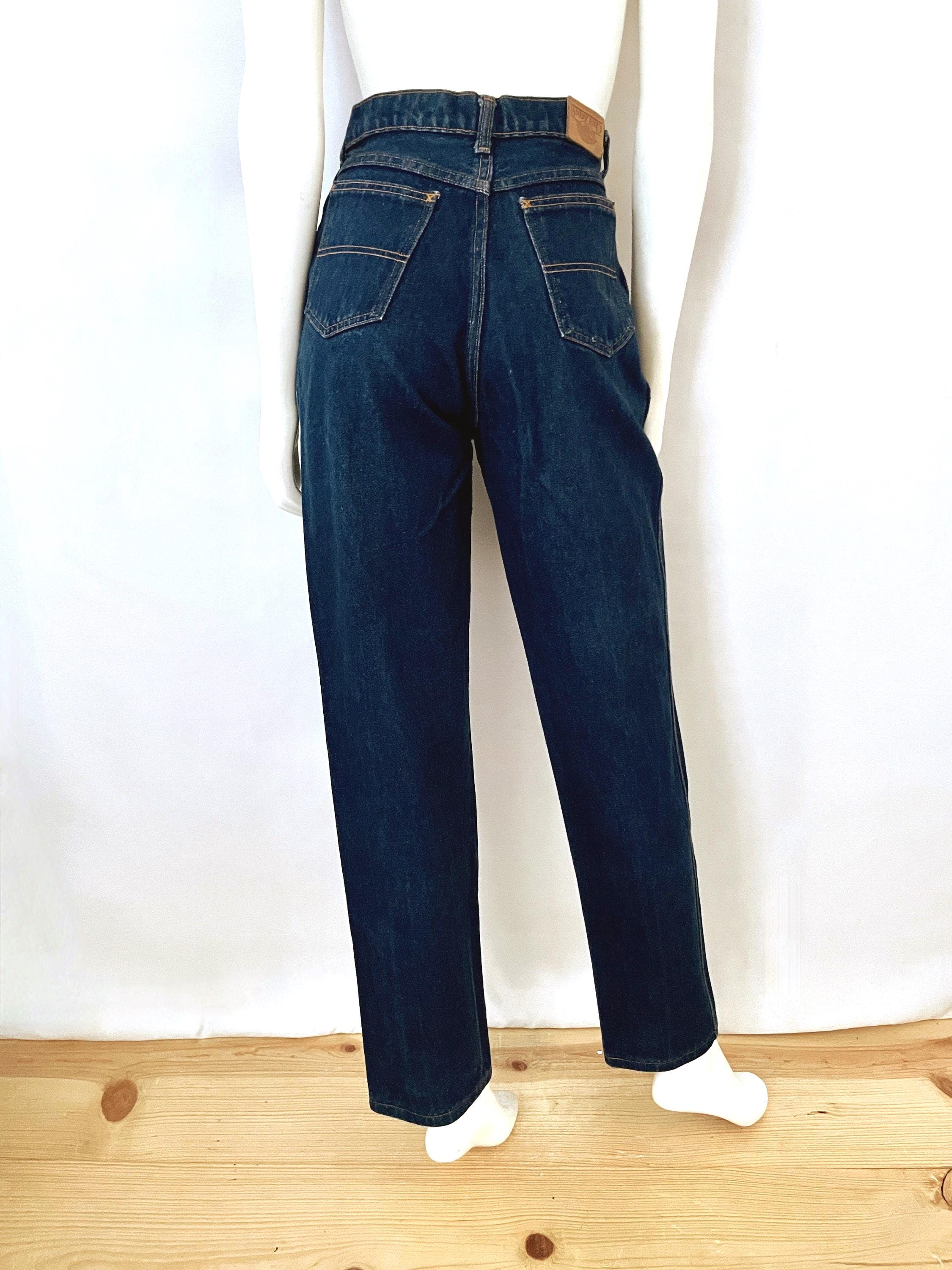 Vintage 80's Lands End Jeans USA, High Waisted, Relaxed Fit Vintage 80's Lands End Jeans USA, High Waisted, Relaxed Fit