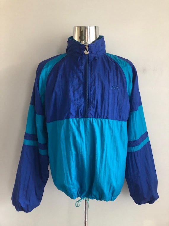 Vintage jacket ASICS colorblock - Gem