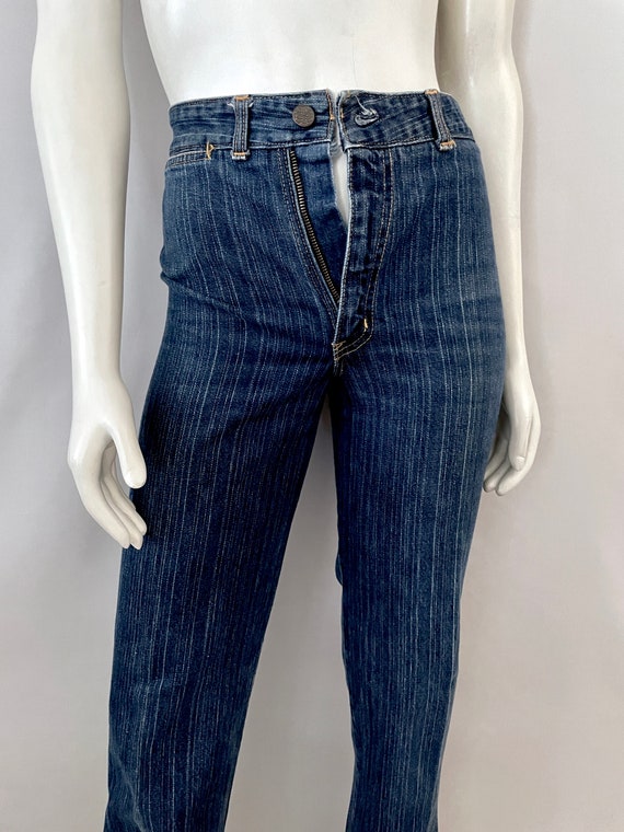 Vintage 80's Vidal Jeans, High Waisted, Straight … - image 4