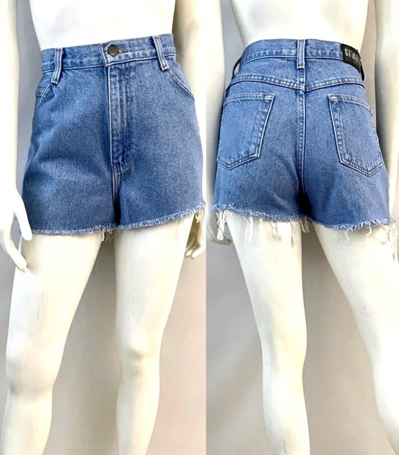 Vintage 90's Gitano, High Waisted, Cut Off Shorts 