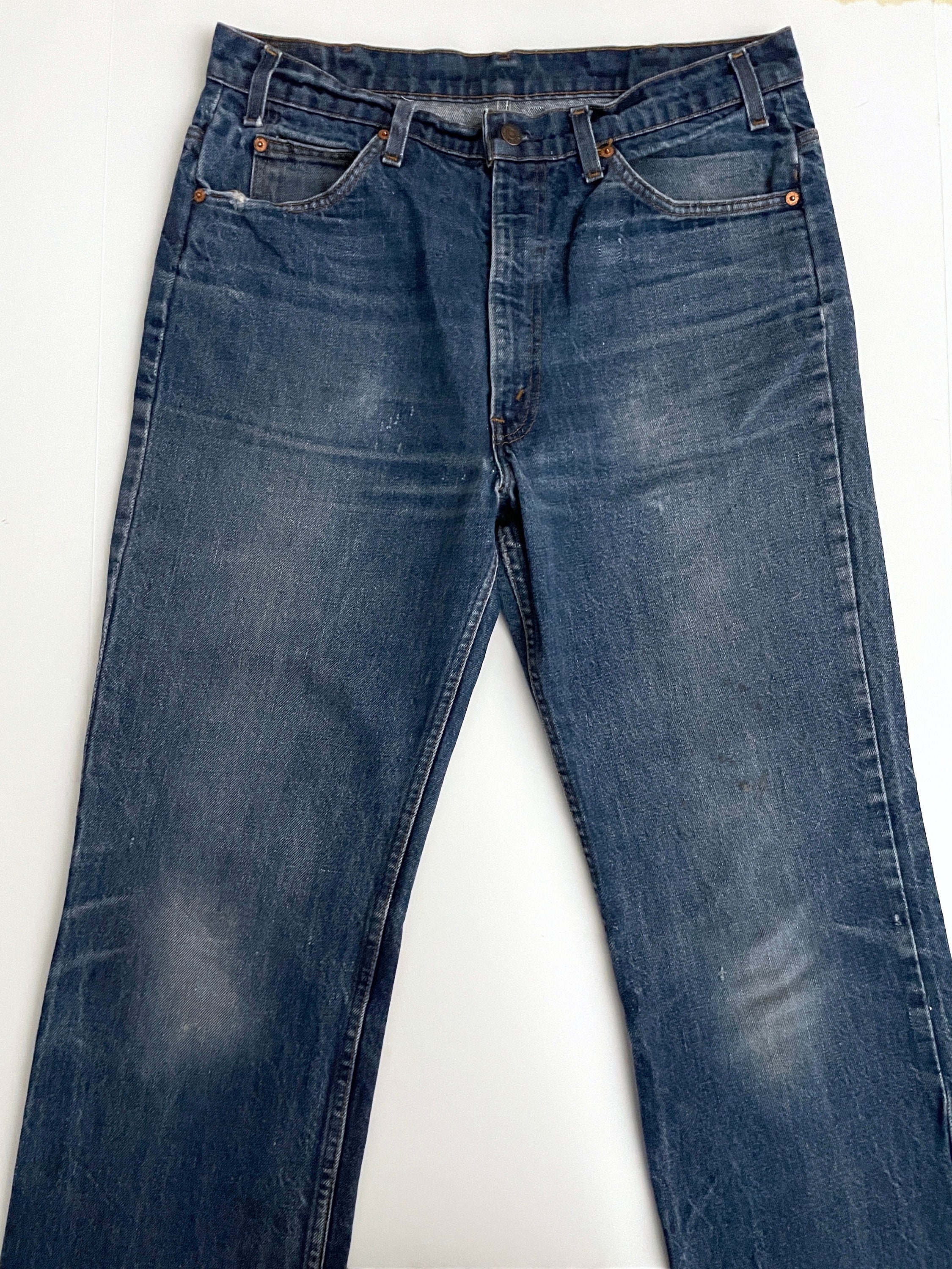 Vintage Levi's 701 Jeans 80s W27 USA Made - Etsy