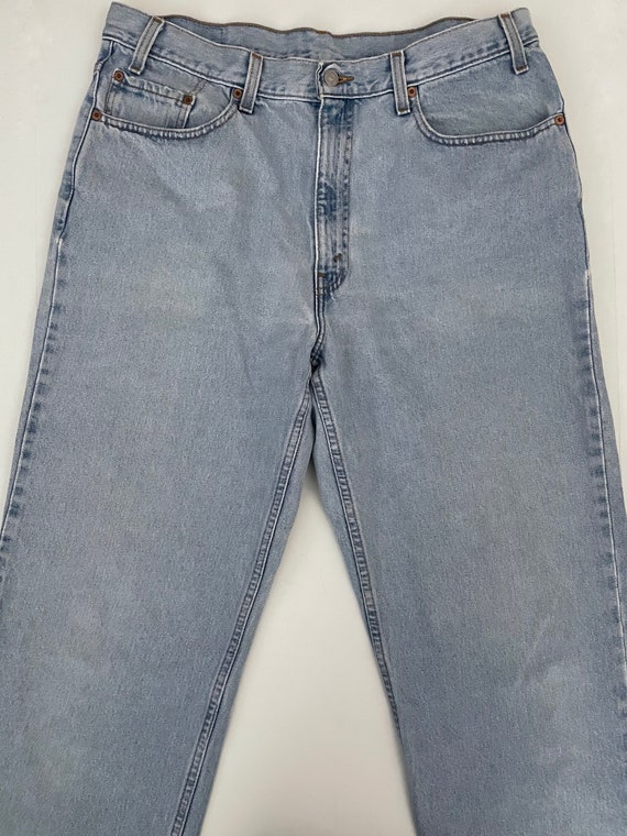Vintage 90's Levi's 550 Jeans, Relaxed Fit, Denim… - image 2