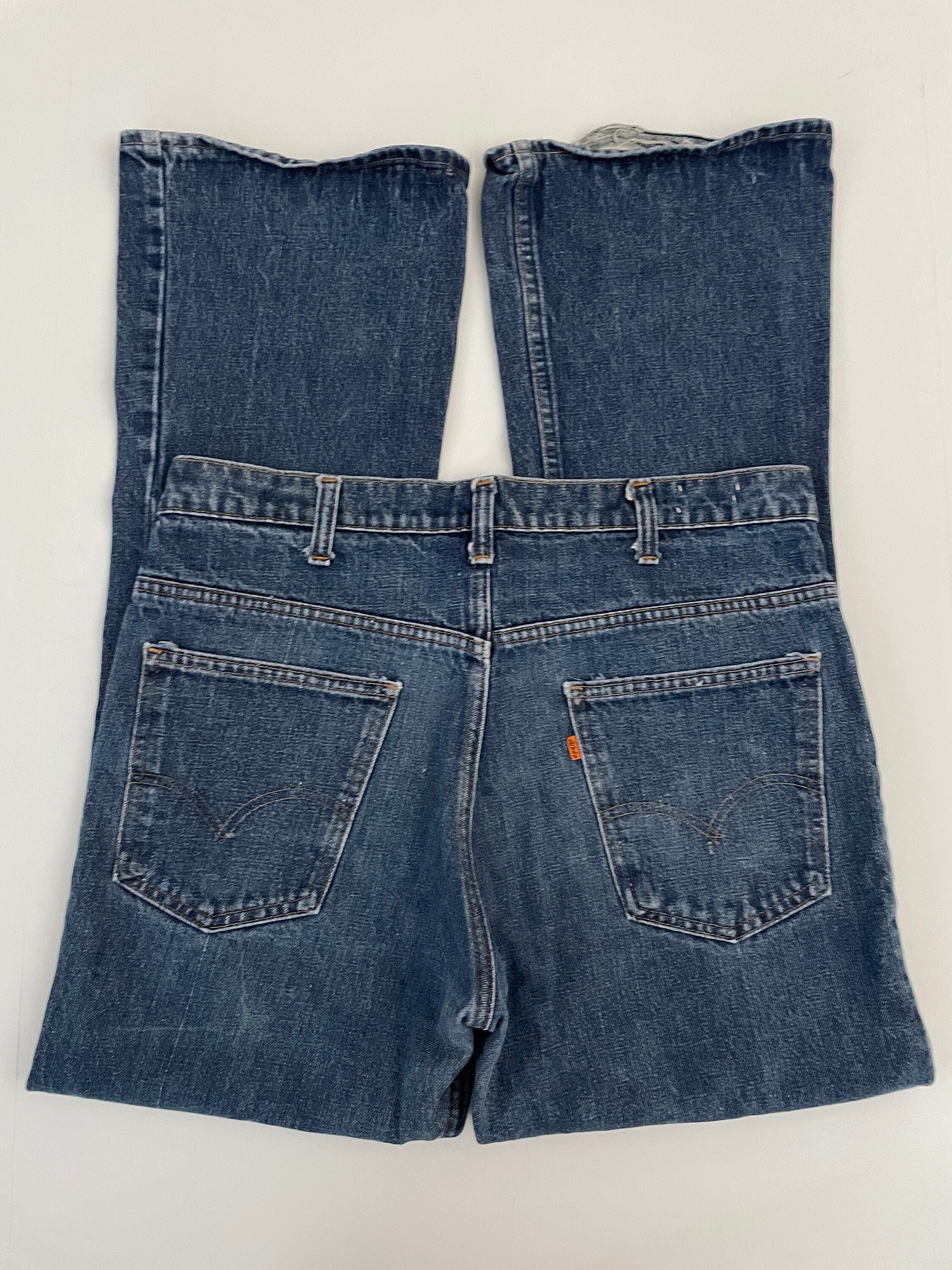 Vintage 80's Levi's 646 Jeans, Bell Bottom, Orange Tab Vintage 80's Levi's 646 Jeans, Bell Bottom, Orange Tab