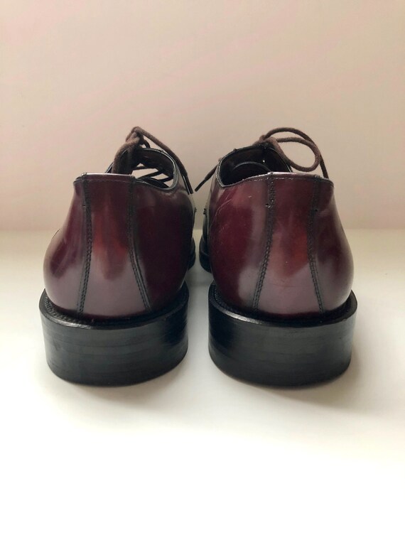 SALE 90's Cole Haan, Burgundy, Leather, Oxfords (… - image 6