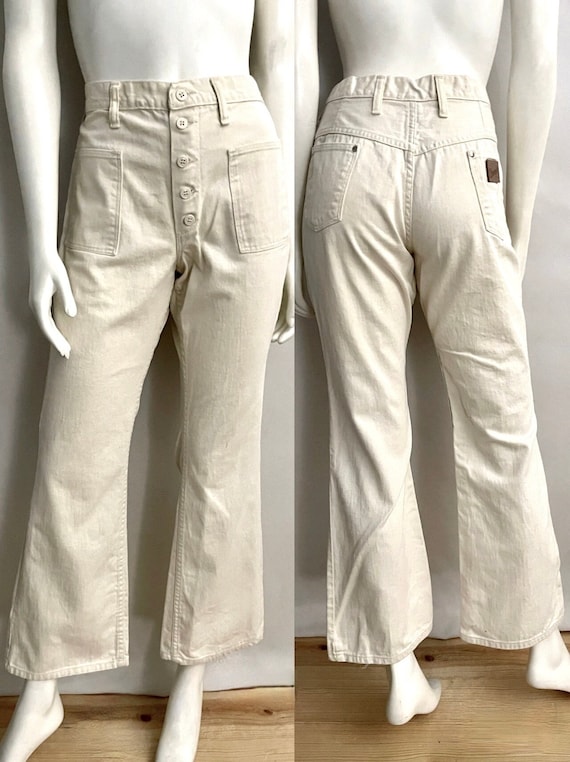 Vintage 60's Wrangler Bell Bottom Sailor Pants (Si