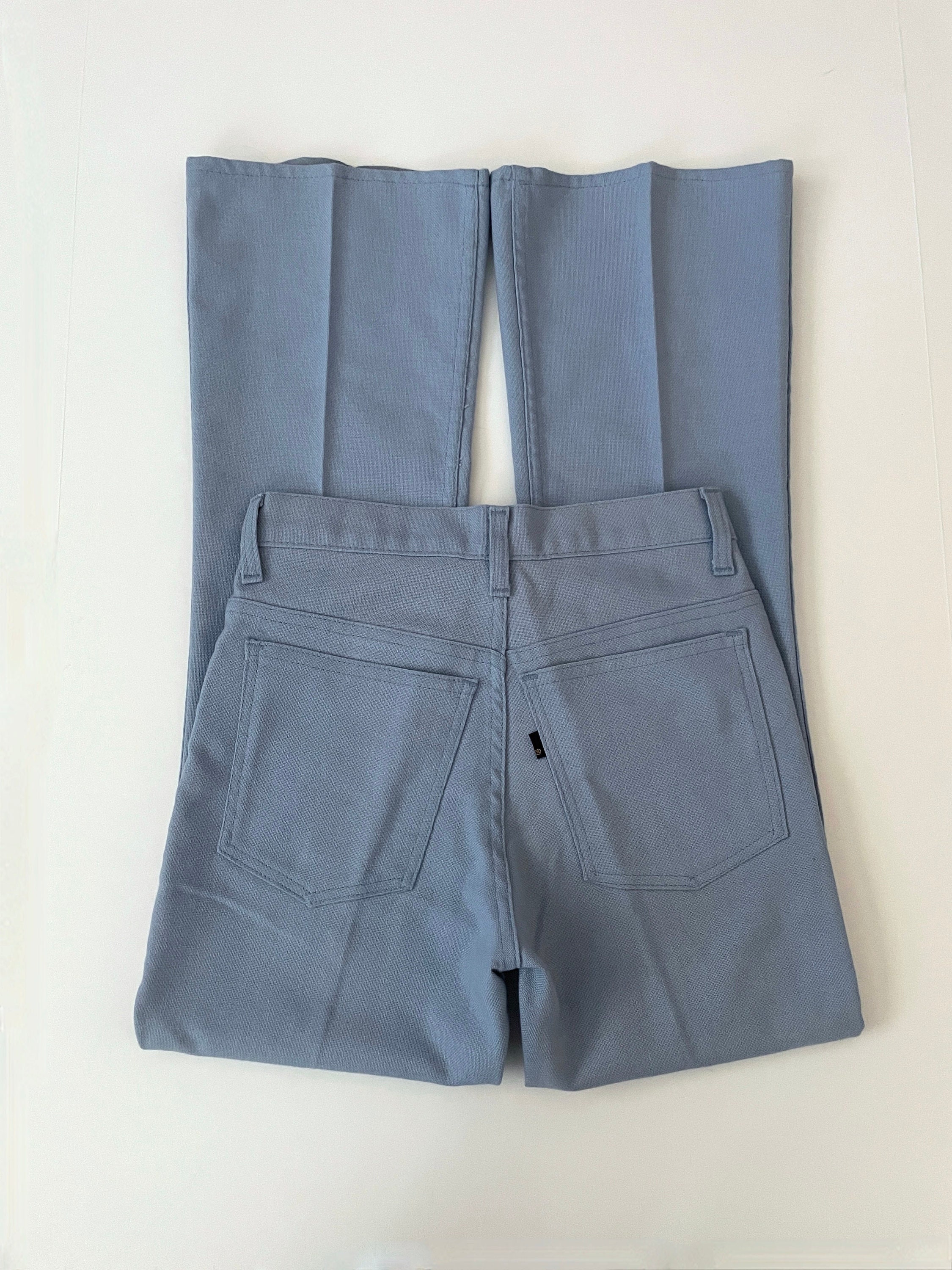 Vintage 70's Sta-prest, Levi's 646, Bell Bottom, Pants (W27 Vintage 70's Sta-prest, Levi's 646, Bell Bottom, Pants (W27