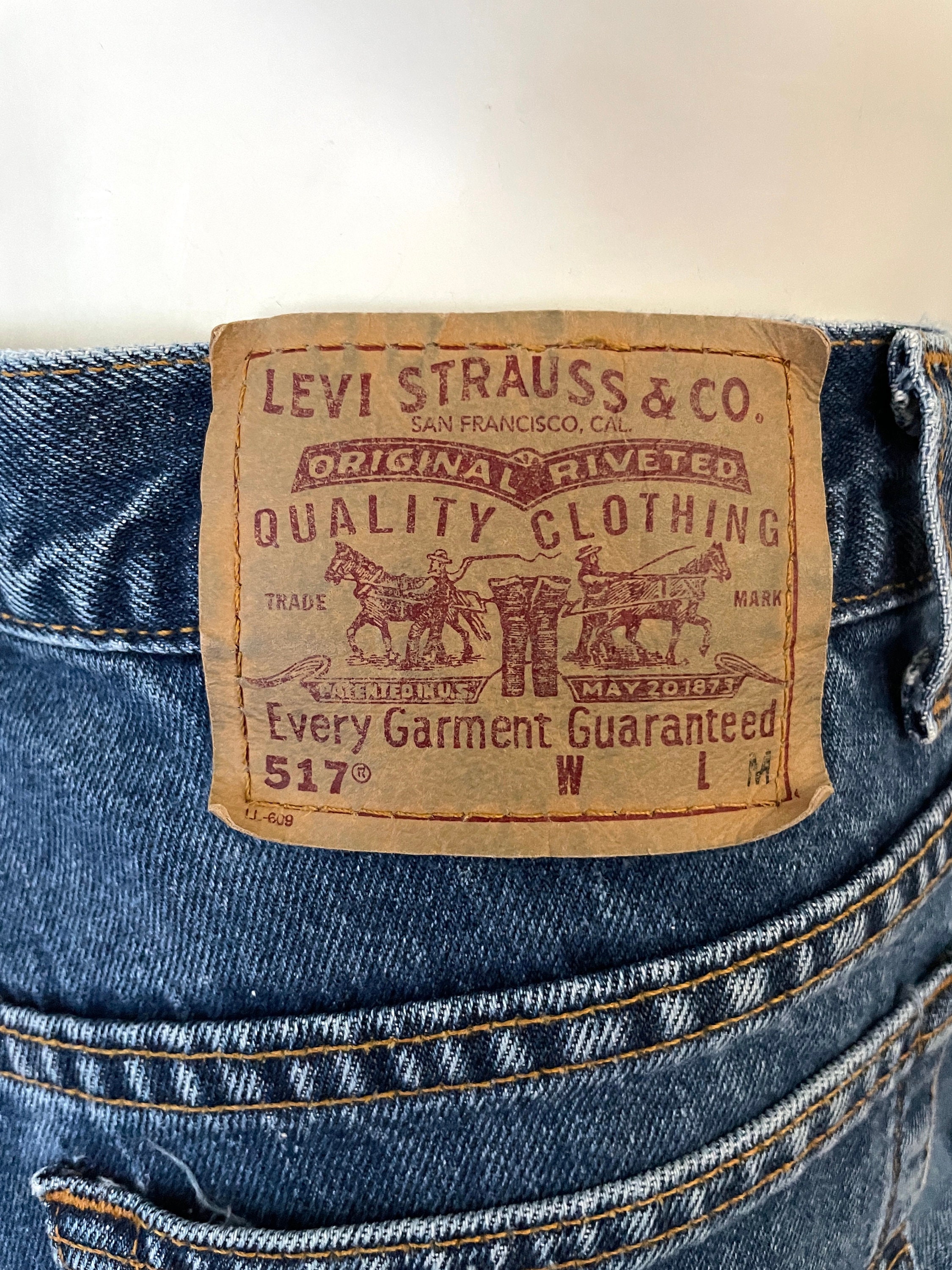 Vintage 90's Levi's 517 USA Jeans Dec 1999 Boot - Etsy
