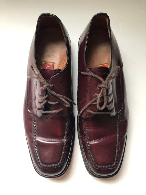 SALE 90's Cole Haan, Burgundy, Leather, Oxfords (… - image 2