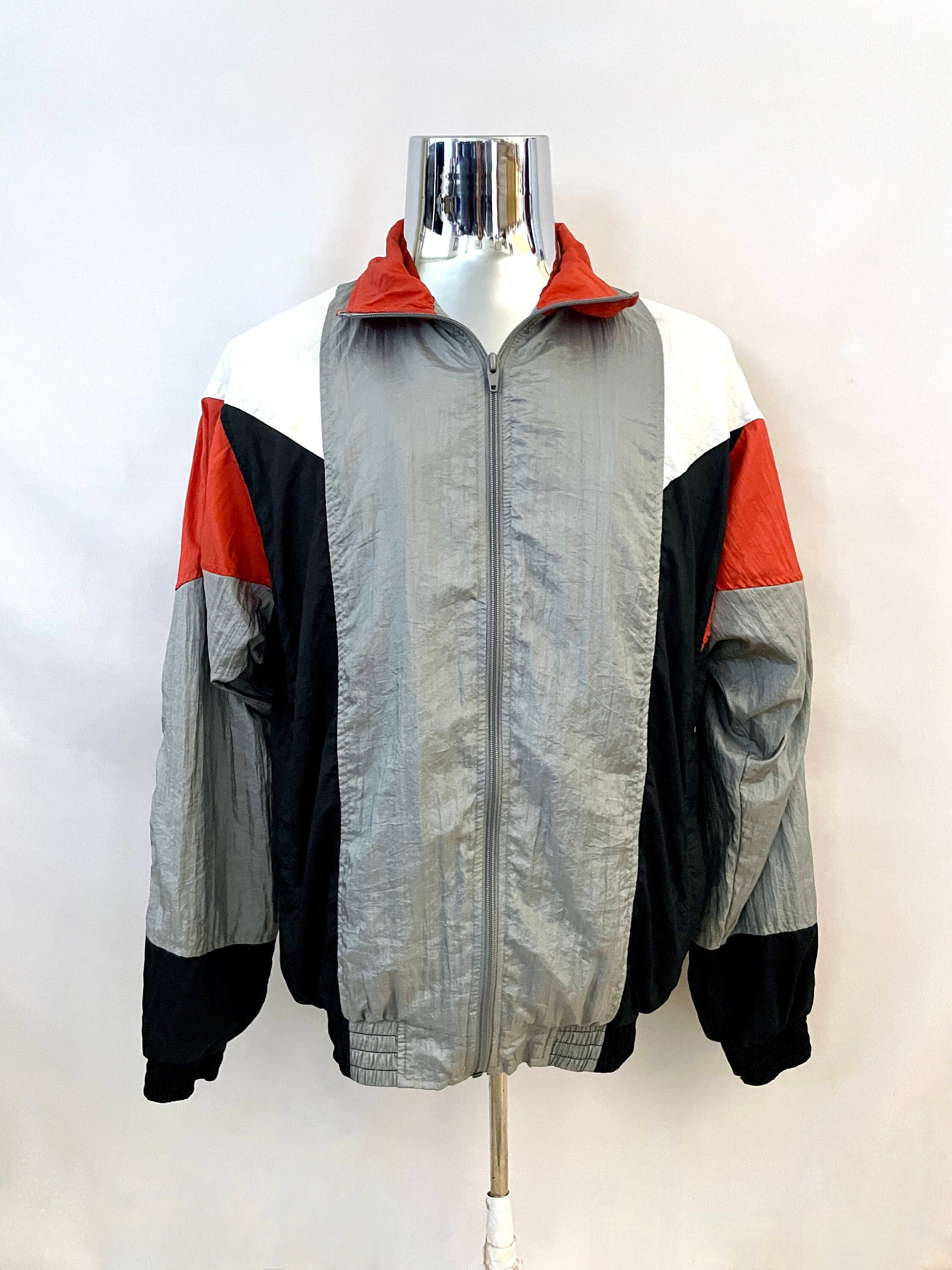 Silver Windbreaker - Etsy