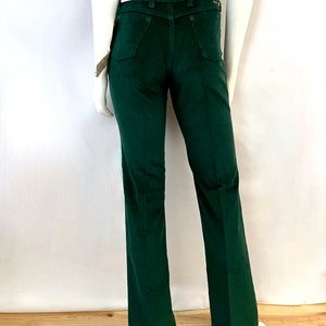 Vintage 70's Deadstock, Maverick, Green, Corduroy, Pants Size 2 image 9