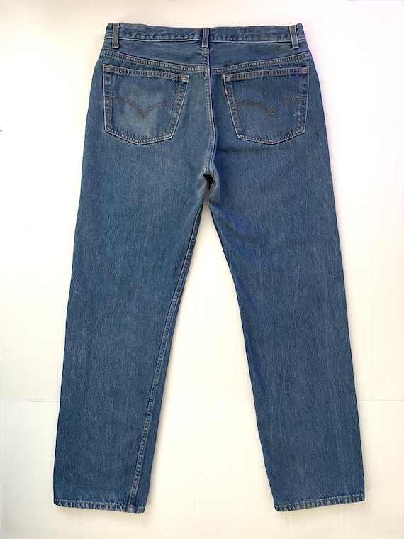 90's Levi's 501 Jeans USA, Button Fly, Denim (W36) - Etsy