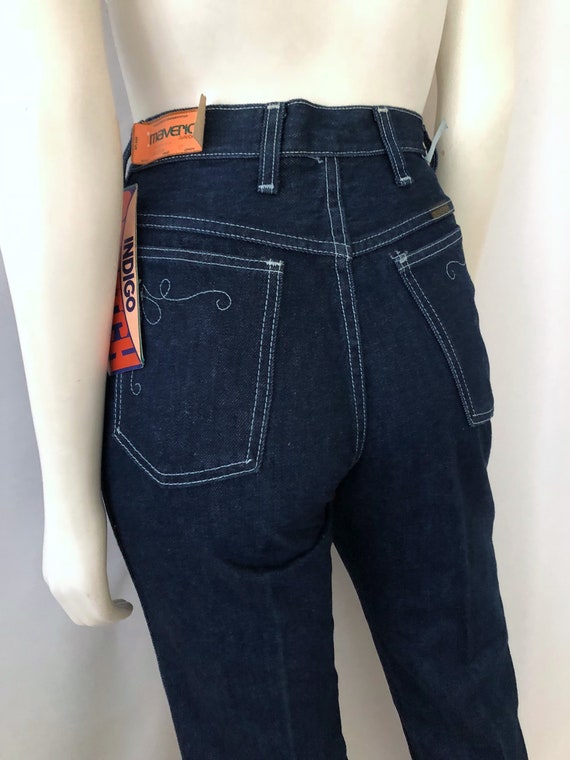 Vintage 80's Deadstock, Maverick Jeans, High Wais… - image 9