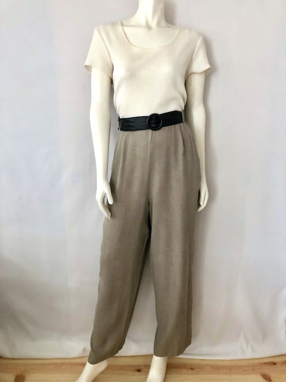 Vintage 90's Jumpsuit, Short Sleeve, Pantsuit by … - image 2