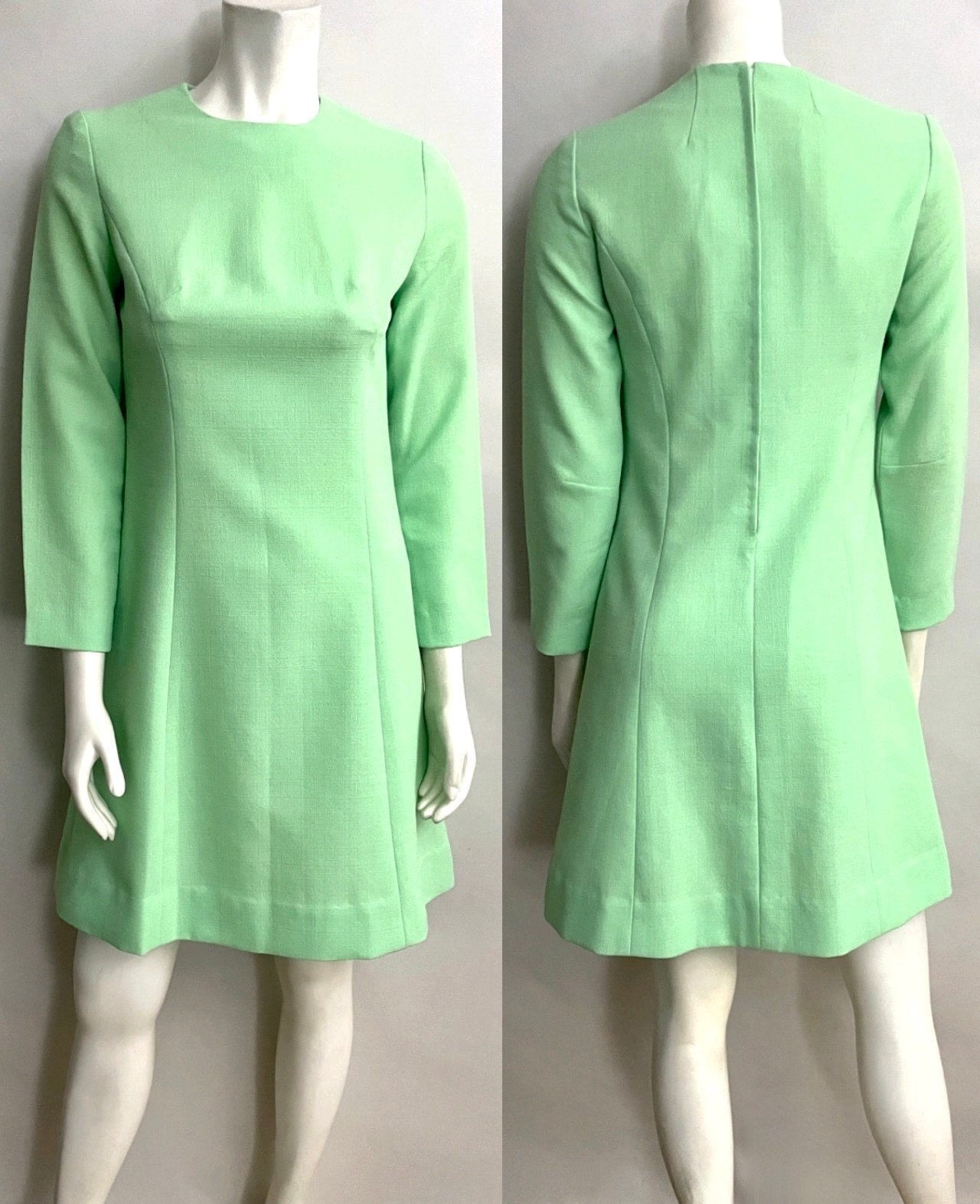 Mint green cheap shift dress