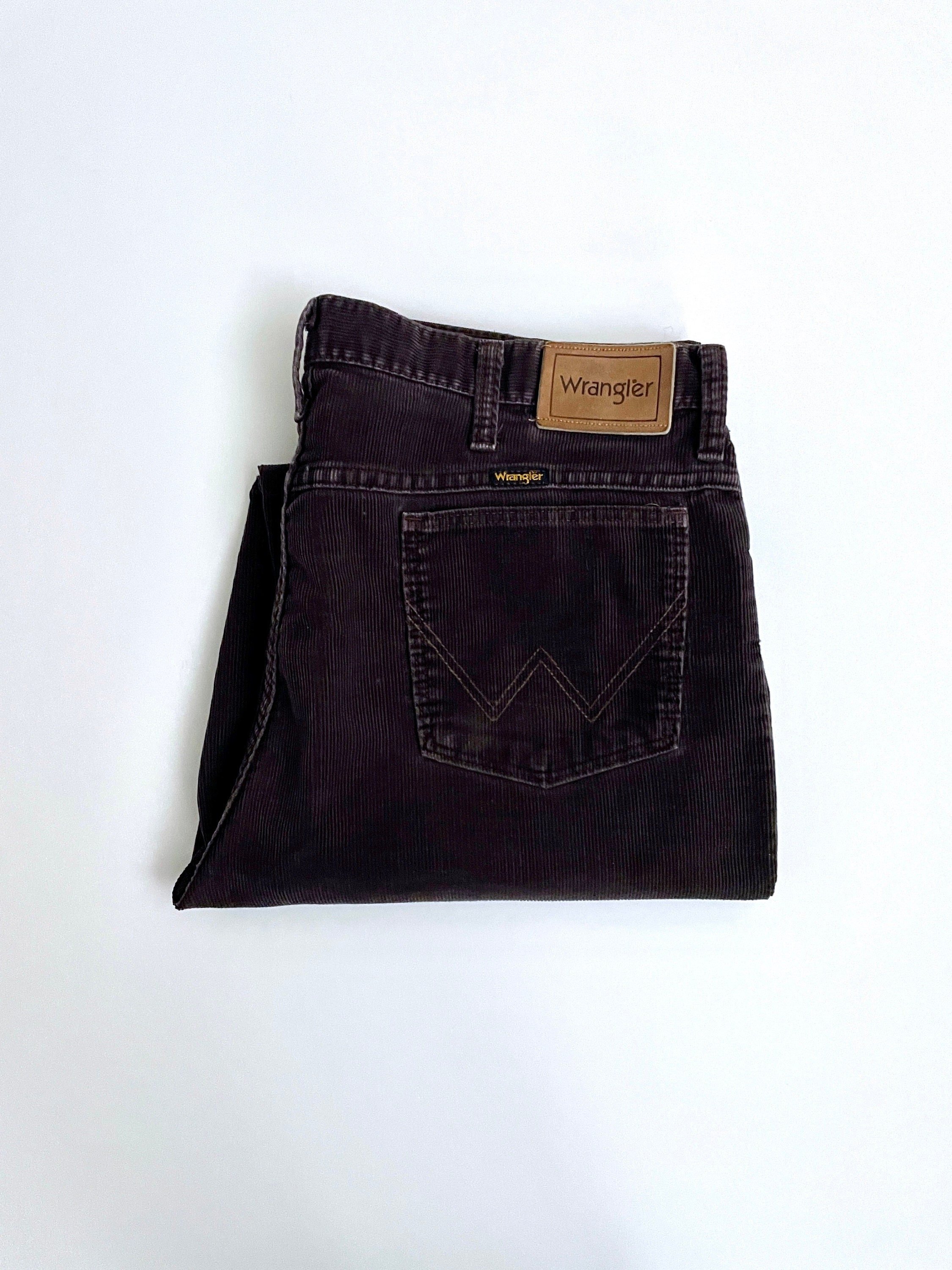 Vintage 80's Wrangler Brown Relaxed Fit 