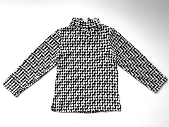 Houndstooth turtleneck cheap
