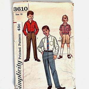 60&#39;s Uncut Simplicity 3610, Skirt, Pants, Shorts (M)