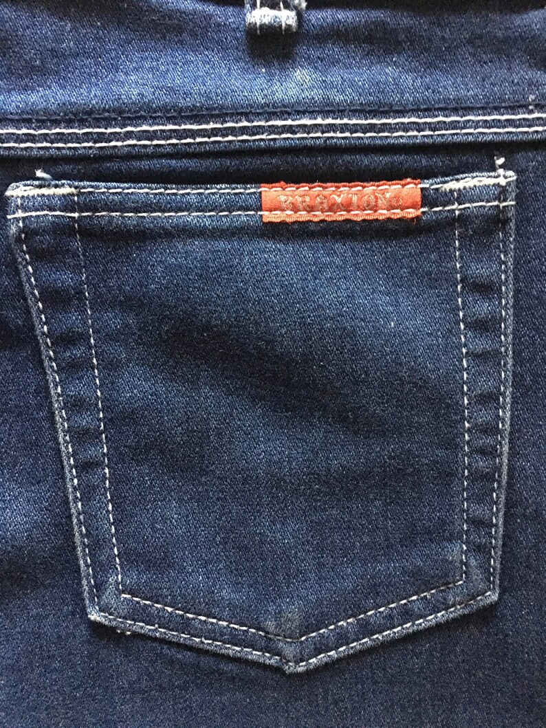 High Waisted M Denim Vintage Women/'s 80/'s Braxton Jeans Tapered Leg