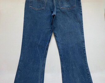 80's Levi's 646 Jeans, Bell Bottom, Orange Tab, Denim (W34) - Etsy