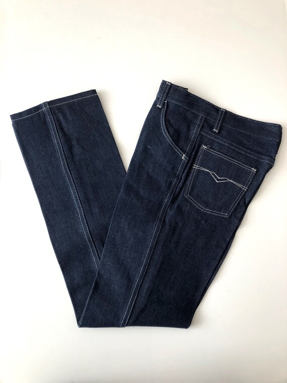 70's Deadstock Maverick Straight Leg Denim (12 Sl… - image 6