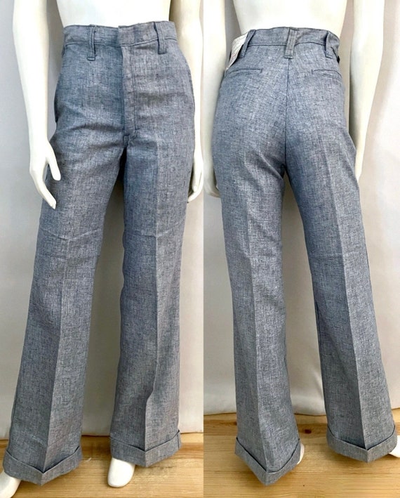 Vintage 60's Deadstock Choppers Bell Bottom Pants size 8 and 8 Long 