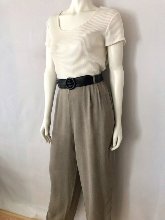 Vintage 90's Jumpsuit, Short Sleeve, Pantsuit by … - image 7