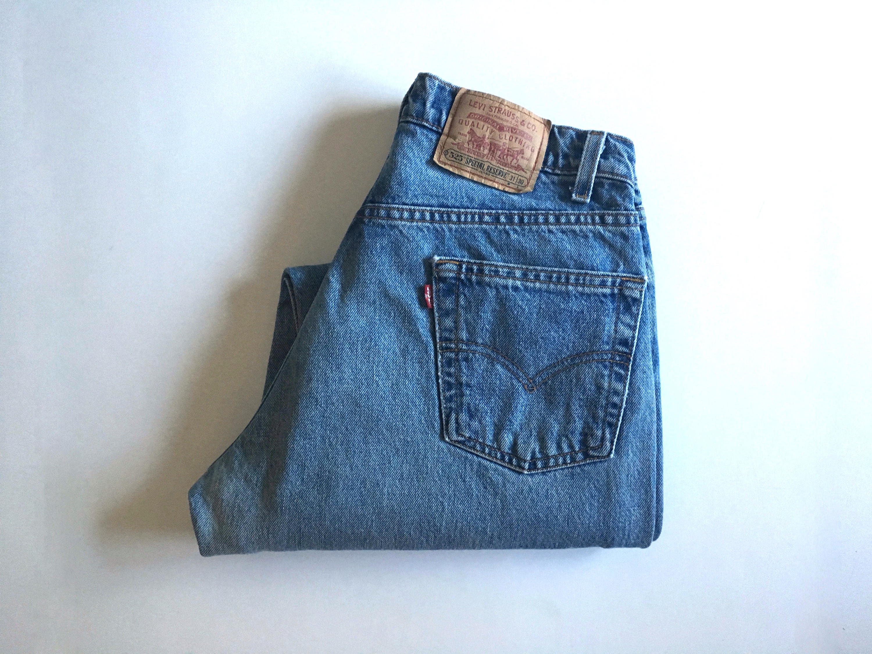 Vintage 90's Levi's 525 Jeans Loose Fit Straight - Etsy New Zealand